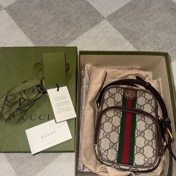 Gucci Ophidia too handle crossbody GG purse - Picture 6 of 6